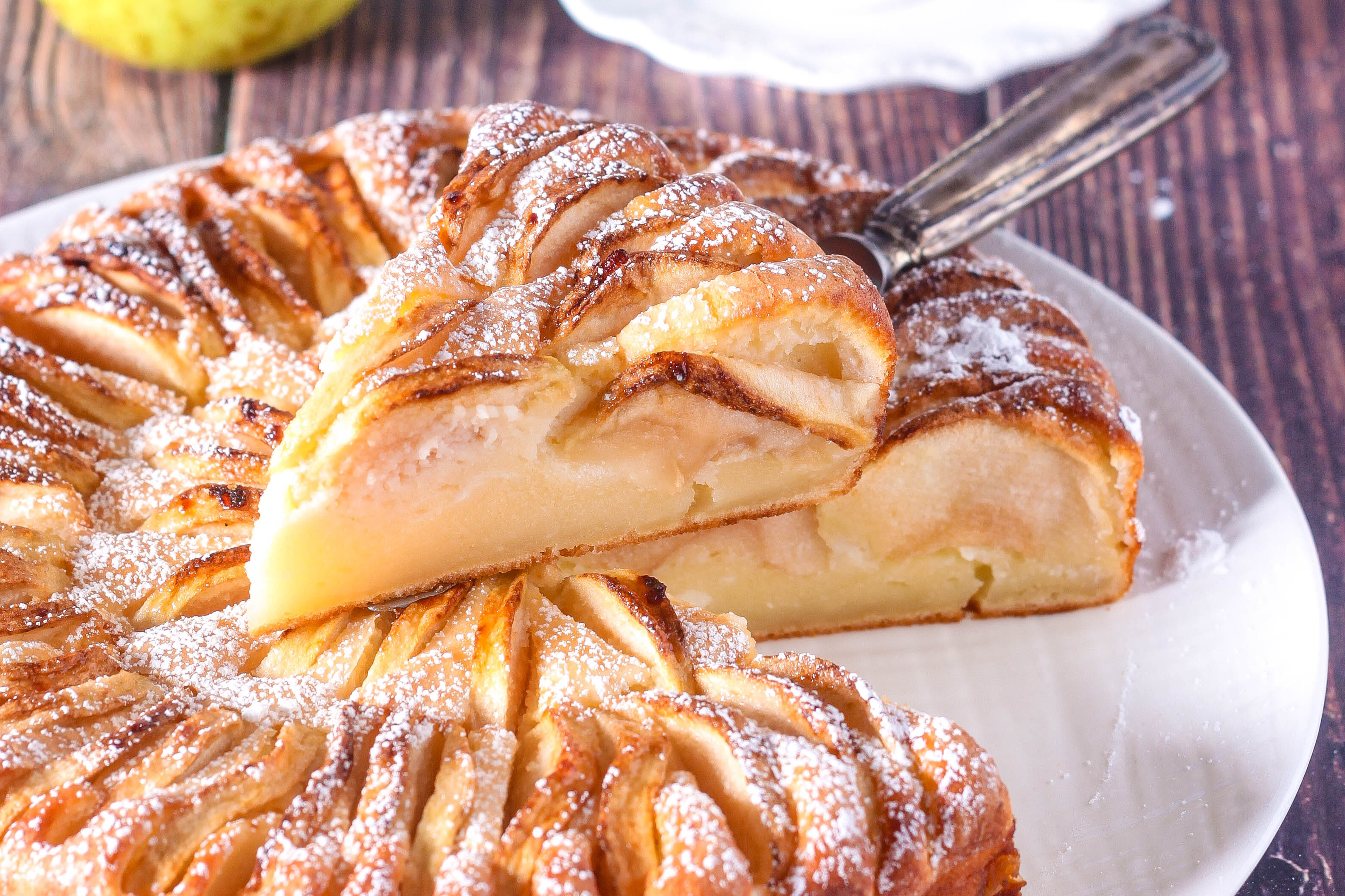 Torta Budino Di Mele Una Vera Delizia Chiara S Cakery